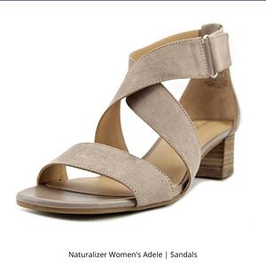 Naturalizer Women's Cross-Strap Sandals - Taupe